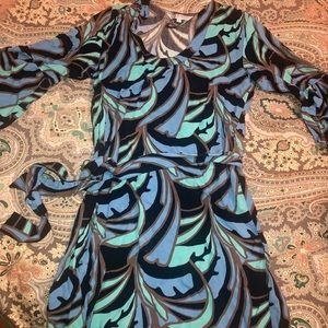 Summer print dress